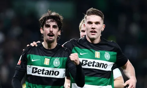 Gyokeres kiến tạo, Sporting gia tăng khoảng cách với Benfica