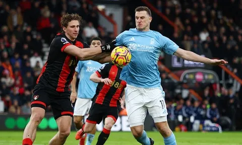Nottingham Forest bị hủy diệt, cuộc đua top 4 Ngoại hạng Anh thêm khó đoán