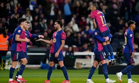 Chấm điểm Barca: Điểm 9 duy nhất; Hàng công bùng nổ
