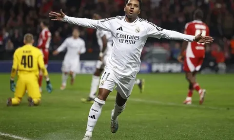 Rodrygo nói về việc gặp Man City ở vòng play-off Champions League
