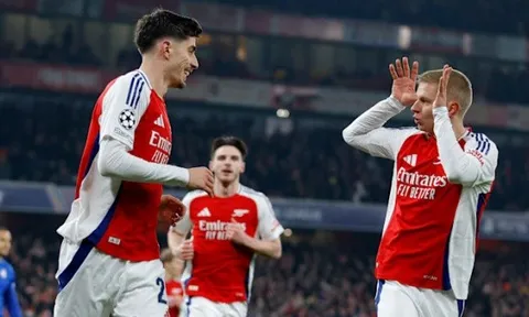 Đối thủ của Arsenal ở Champions League
