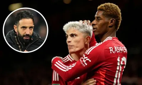 Tuyên bố của Amorim cho thấy khác biệt giữa Rashford và Garnacho