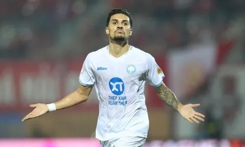 Hendrio tái xuất ấn tượng trong cuộc đấu Hà Nội FC