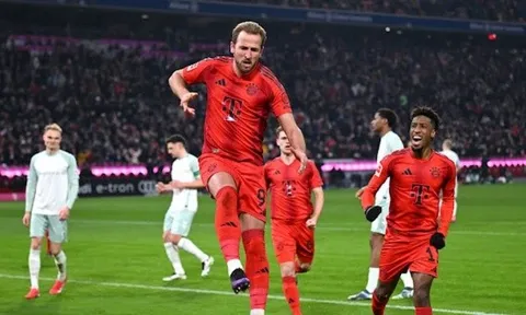 Bayern 3-0 Werder Bremen: Ma thuật của Musiala; Kane 'nổ' cú đúp 11m