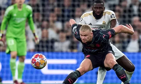 Điểm tựa Haaland có thể giúp Man City phục thù Real
