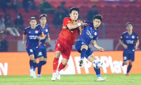 CAHN hòa trận thứ 2 liên tiếp, yên vị xếp thứ 7 tại V-League