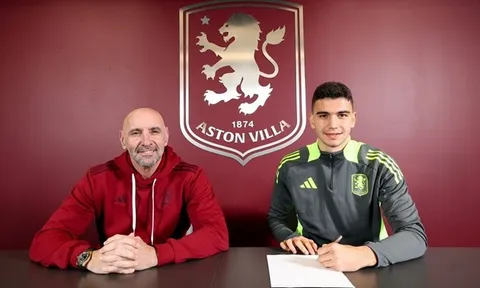 CHÍNH THỨC: Aston Villa công bố tân binh 18 tuổi