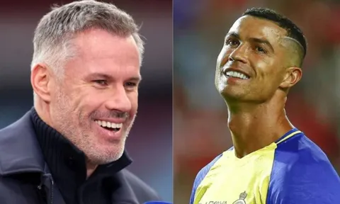 Carragher chỉ trích Ronaldo "đáng xấu hổ", so sánh với Messi