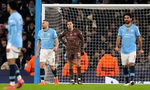Liên tiếp mắc sai lầm, Man City xứng đáng bị trừng phạt