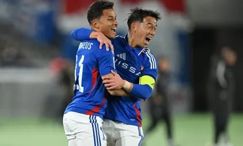 Marinos thắng nhọc nhằn Thân Hoa Thượng Hải tại AFC Champions League