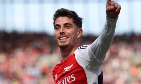 NÓNG! Arsenal toang mạnh, Kai Havertz nghỉ hết mùa