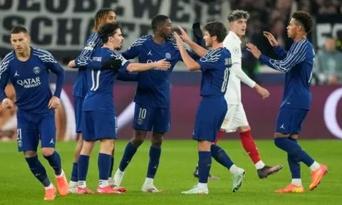 PSG hủy diệt Brest 3-0: Dembele thăng hoa, PSG đặt một chân vào vòng 1/8