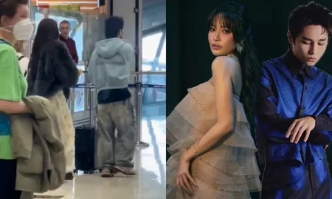 Cặp đôi tin đồn Tăng Duy Tân - Bích Phương bị bắt gặp tay trong tay tại sân bay?