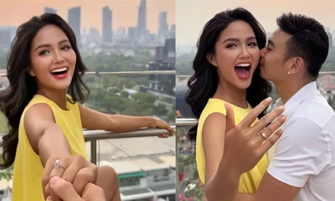 Bạn trai hé lộ hậu trường màn cầu hôn lãng mạn dành cho H'Hen Niê khiến ai cũng bật cười