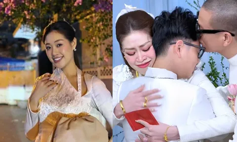 Hoa hậu Khánh Vân hào hứng khoe được con trai riêng của chồng làm cho điều này