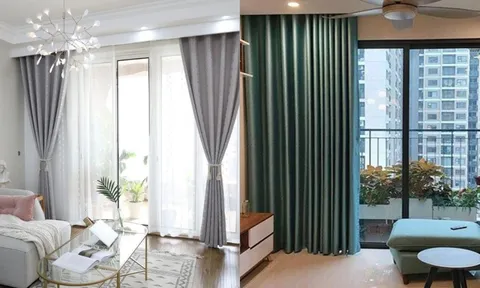 Những màu rèm cửa kiêng kỵ mà nhà giàu thường tránh vì lo ngại Thần Tài quay lưng