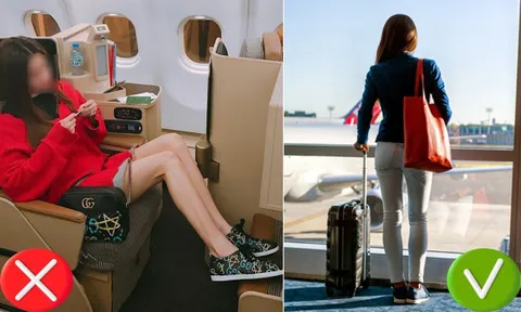 Tại sao nên tránh mặc quần đùi trên máy bay? Tiếp viên nói sự thật