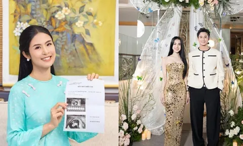 Showbiz 15/2: Hoa hậu Ngọc Hân thông báo mang thai, tình tin đồn công khai ảnh bên Diệp Lâm Anh