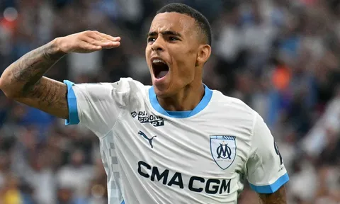 Greenwood tỏa sáng, Marseille nỗ lực bám đuổi PSG