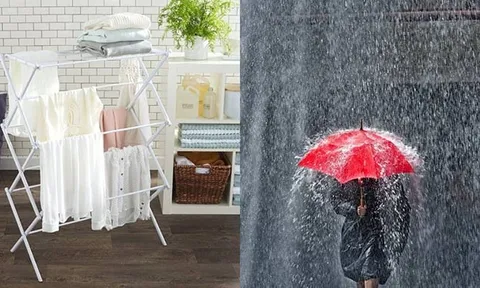 Trời nồm áo quần ẩm ướt phải làm sao?