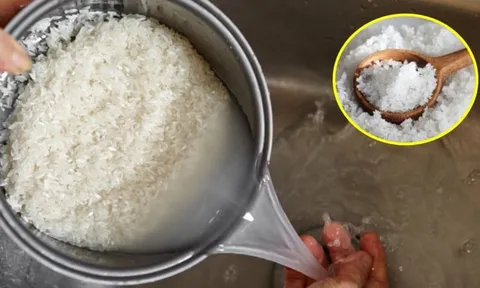Vo gạo cứ thêm vào vài hạt muối, tưởng đơn giản mà công dụng cực tốt