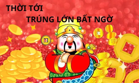 Thời tới cản không nổi, từ đêm nay tới hết tháng Giêng, 3 tuổi làm đâu thắng đó, tiền đè giàu sụ