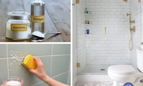 Cách dọn phòng tắm đơn giản không tốn sức: Cả tuần vẫn sạch sẽ thơm tho