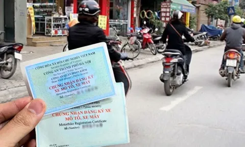 Kể từ 1/7/2025 đi xe máy không có đăng ký xe sẽ bị CSGT tịch thu phương tiện, phải không? Ai cũng cần biết