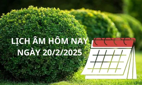Lịch âm lịch vạn niên ngày 20/2 một ngày rất tốt vượng tài lộc, nhất là 3 tuổi này