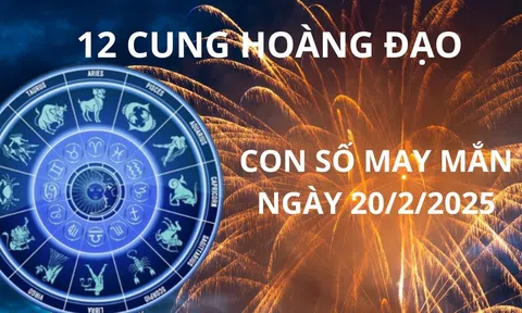 Tử vi ngày 20/2 con số may mắn giúp 12 chòm sao đổi đời sang trang mới tình phơi phới, tiền đè giàu sụ