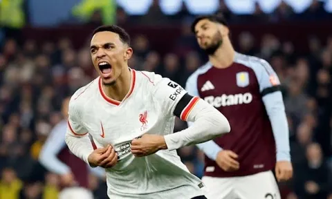 5 điểm nhấn Aston Villa 2-2 Liverpool: Bất phân thắng bại; Arnold khẳng định giá trị