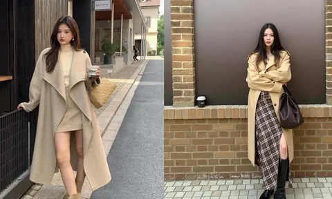 Bật mí tuyệt chiêu mix áo khoác với váy thanh lịch lại sang chảnh, giúp nàng tỏa sáng ngày lạnh