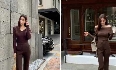 "Bỏ túi" loạt công thức mặc đồ tối màu ngày mưa đẹp mà không bị chê già