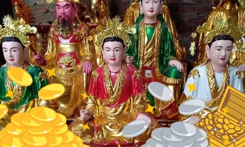 Chủ Nhật vàng rơi trúng đầu, 3 tuổi được lộc Thánh Mẫu, phía đông hốt vàng phía Tây nhặt bạc, giàu nhất số 2