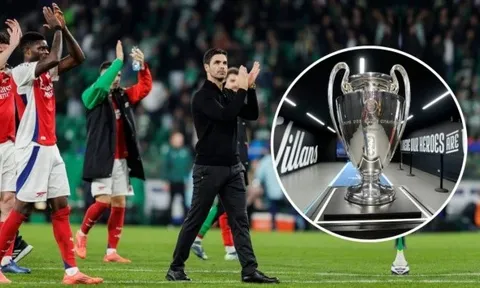 Đối thủ của Arsenal nếu vào tới chung kết Champions League 2024/25