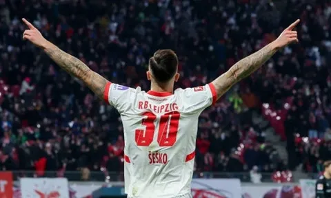 Man United tái gia nhập cuộc đua chiêu mộ Benjamin Sesko từ RB Leipzig