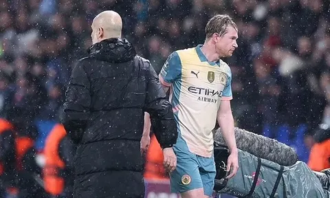 Guardiola ra tín hiệu cho thấy De Bruyne sắp rời Man City