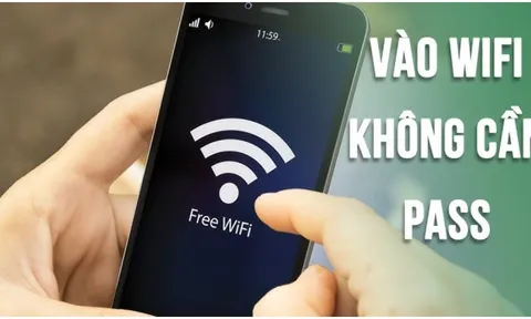 Điện thoại có 1 nút nhỏ: Biết sử dụng dùng wifi miễn phí không cần hỏi mật khẩu, chẳng tốn tiền 4G