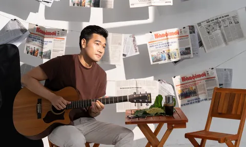 Giọng ca nhạc đỏ Tạ Quang Thắng ra mắt album “Chàng trai với cây đàn guitar” đánh dấu cột mốc 20 năm ca hát