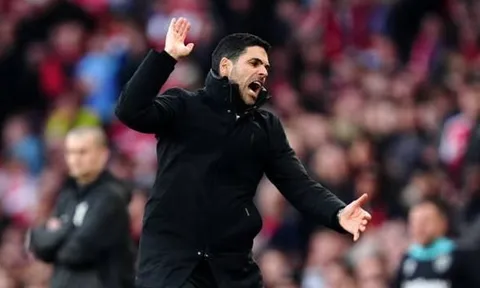 Thua West Ham, giấc mơ vô địch Ngoại hạng Anh đã khép lại với Arsenal