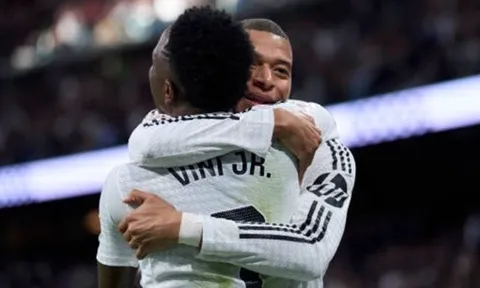5 điểm nhấn Real 2-0 Girona: Lão tướng không tuổi; Song tấu Mbappe - Vinicius
