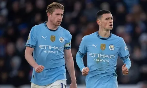 Man City lo lắng: Foden chưa thể kế thừa vị trí của De Bruyne