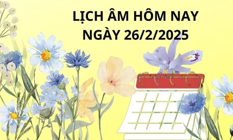 Lịch âm lịch vạn niên, một ngày cực xấu cho ai định đi xa, nên cẩn trọng