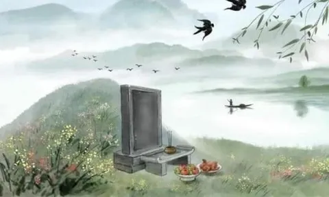 Tổ Tiên dặn dò: 'Mưa rơi quan tài đời đời nghèo khổ, mưa rơi xuống mộ kiếp kiếp giàu sang', thực hư thế nào?