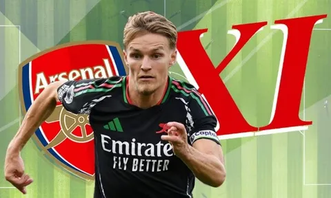Cập nhật lực lượng Arsenal đấu Nottingham Forest