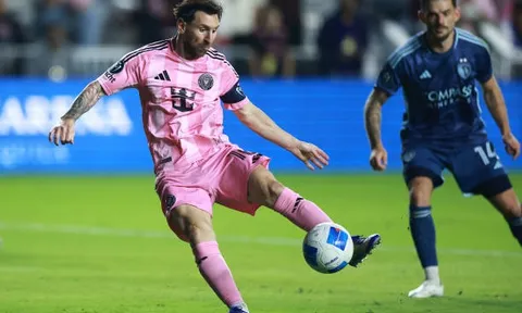 Messi lập siêu phẩm, Inter Miami tiến vào vòng knock-out CONCACAF Champions Cup