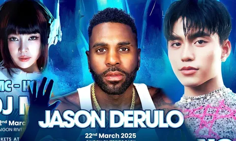 Jason Derulo lần đầu đổ bộ Việt Nam