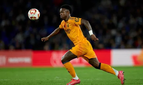 Cảm xúc của Vinicius khi trở thành đội trưởng Real Madrid