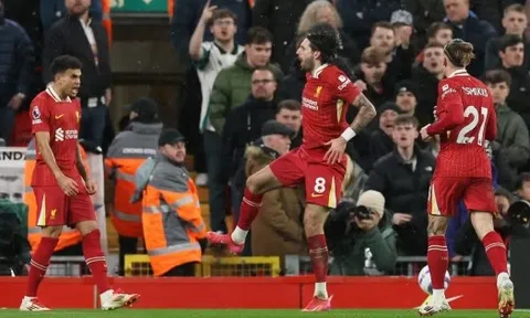 Szoboszlai rực sáng, Liverpool tiến gần hơn đến chức vô địch Ngoại hạng Anh