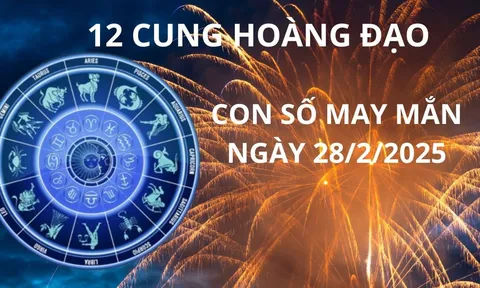 Tử vi ngày 28/2 con số may mắn mang vàng gánh bạc cho 12 cung hoàng đạo, ai nhanh thì có lộc lớn